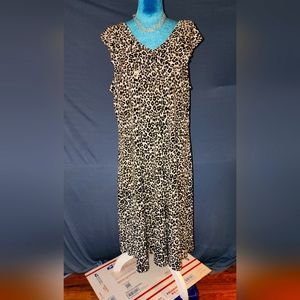 Leota animal print dress